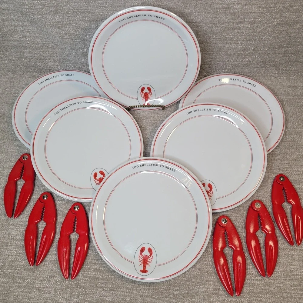 Pottery Barn Lobster Too Shellfish to Share 9